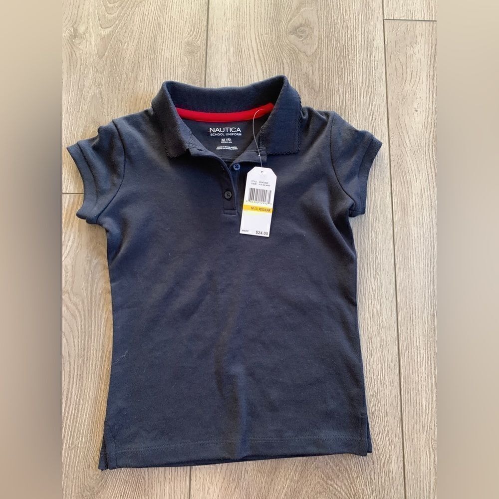 Nautica girls school uniform shirt